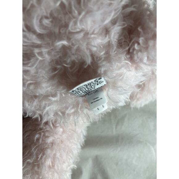 Jellycat Baby London Whisper Pink Bear Angora Plush Stuffed Animal Retired Rare - Picture 11 of 12